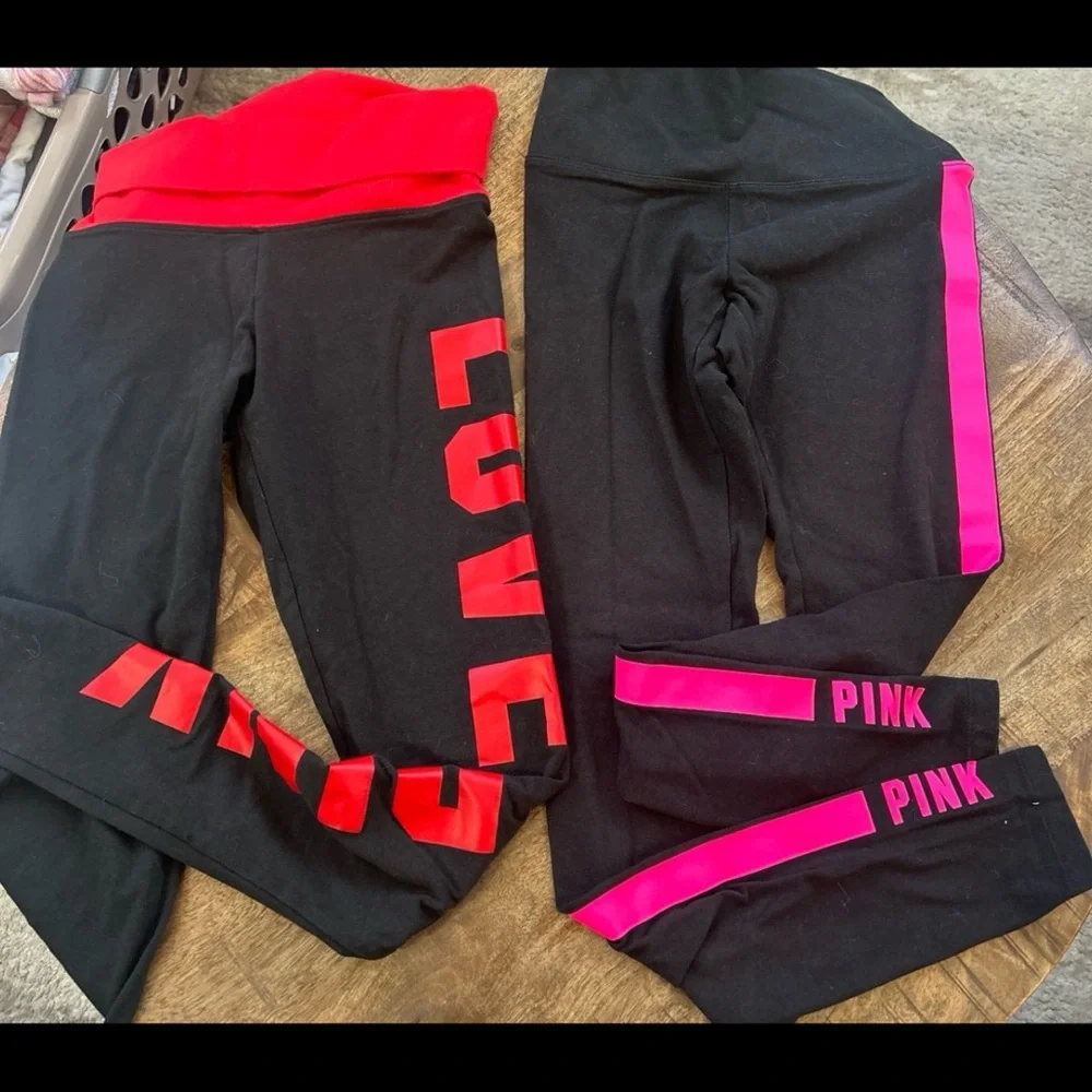 PINK Victoria's Secret Women's leggings - Picture 2 of 3